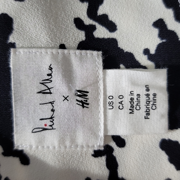 RICHARD ALLAN x H&M Houndstooth Mini Sheath Dress Boatneck Size 0 - Picture 8 of 11